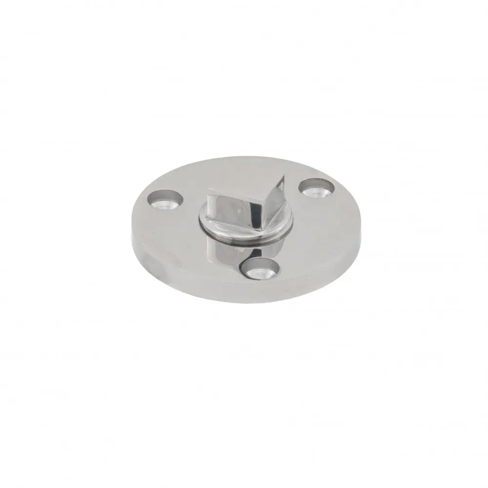 Whitecap Industries 316 Stainless Steel 1/2-Inch Garboard Drain Plug (Part #6351C)