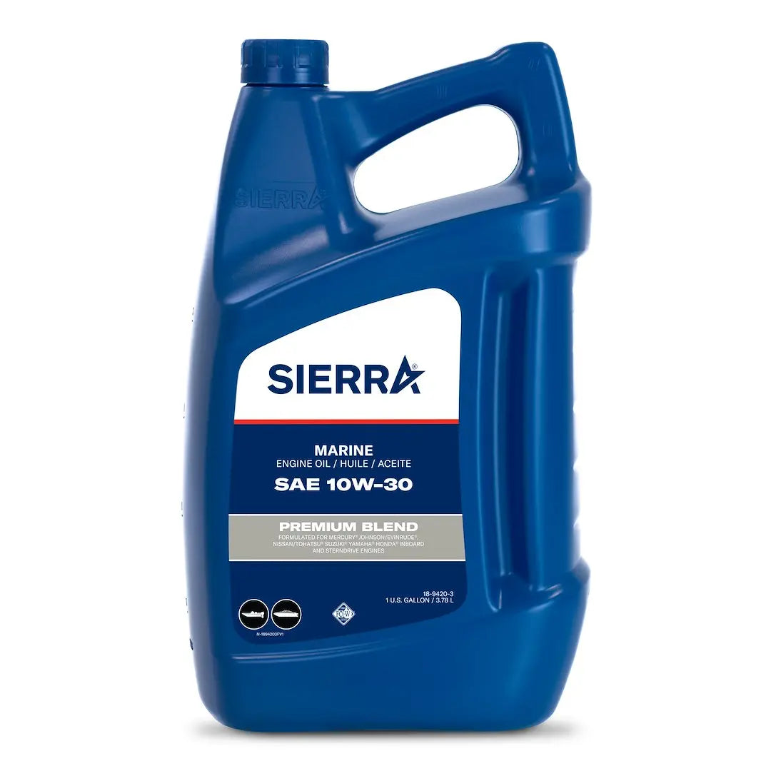 SIERRAMARINE 10W30 Motor Oil – Gallon Container
