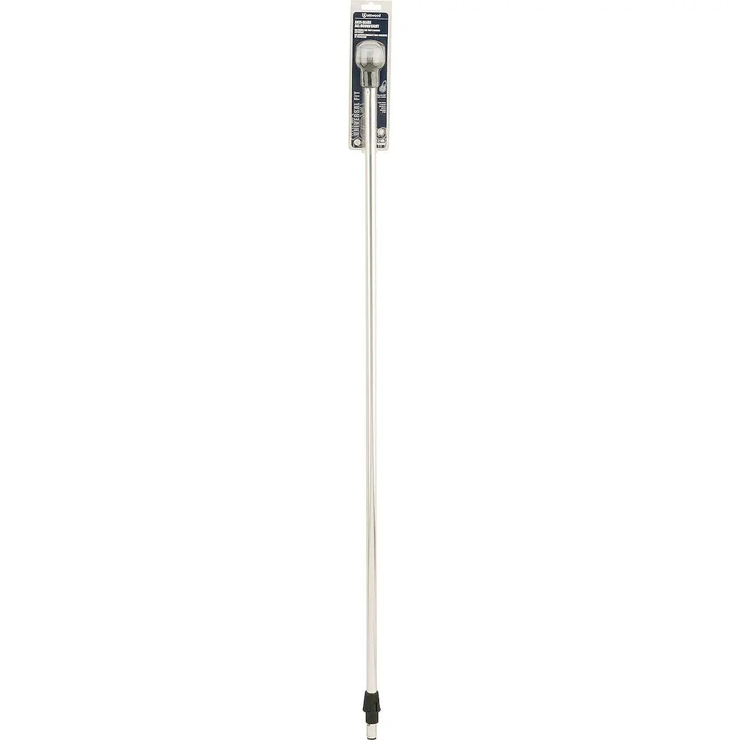 Attwood Mari 5330487 48-Inch Aluminum Articulating Watercraft Ladder with Collar