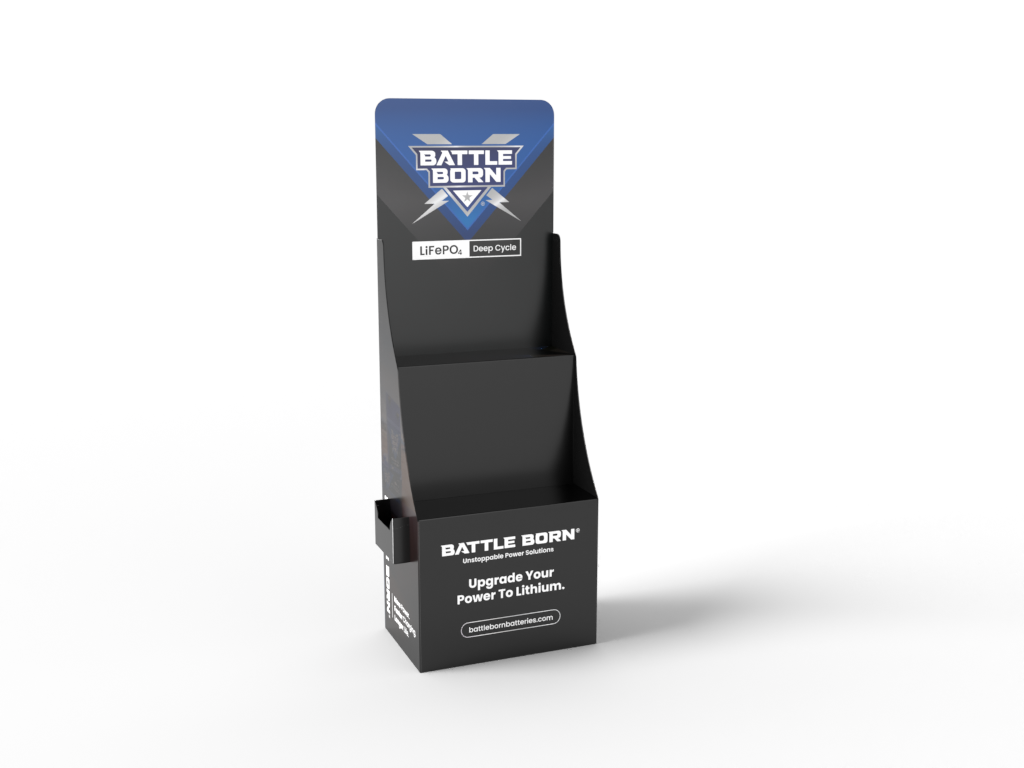 Battle Born POS Display - Part Number POSDISPLAY by Battle Born