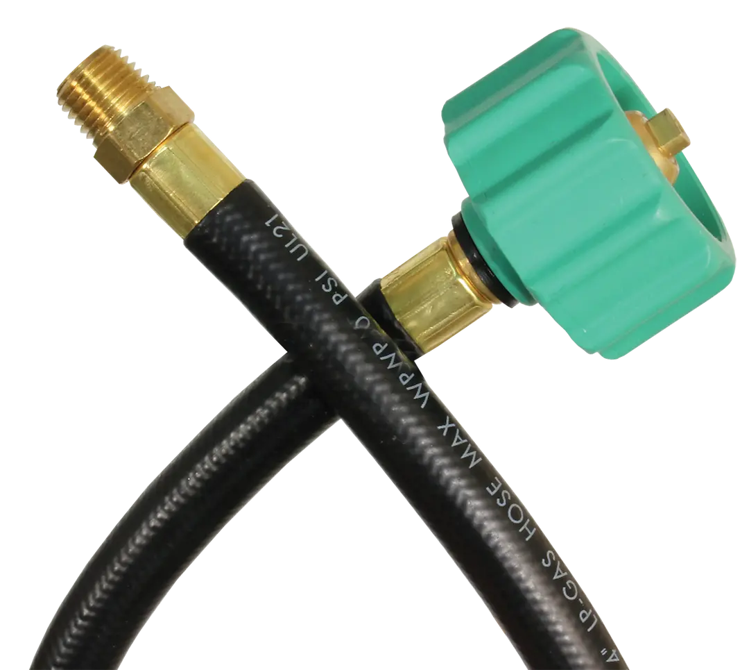 JR Products 15' 1/4 inch OEM Pigtail QCC1 Standard for RV and Marine Applications