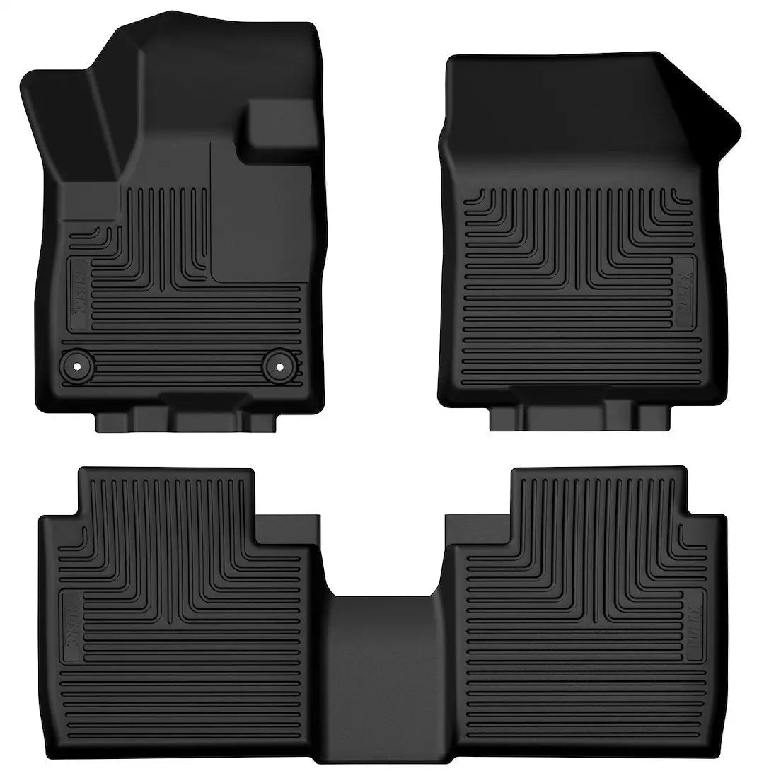 HuskyLiner WB Front & Second Seat Floor Liner for Lincoln Nautilus (2024-2026)