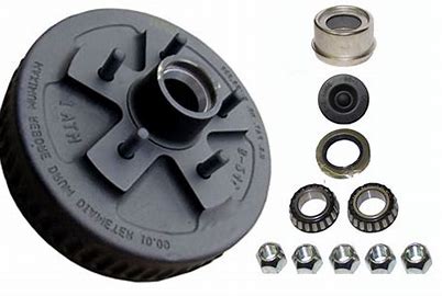 DEXTR Marine Hub Drum 10 ft with Bearings, Seal, and Gear - Part 81001