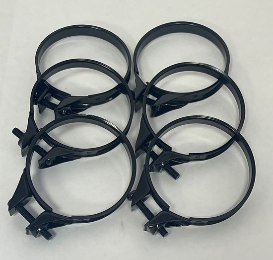 HELIX RACING OEM Style Black 41-44mm 6-Pack Spark Plug Boot Set