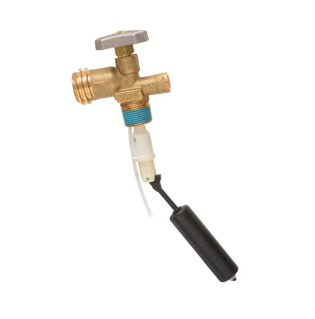 Flame King VOPD20 20 lb Propane OPD Type 1 Valve with Outlet