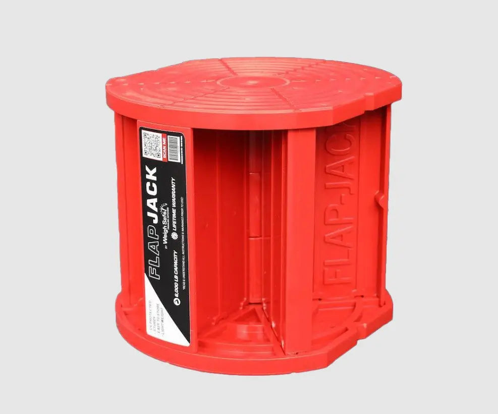 Weigh Safe Flap Jack (2) with Bag by Weigh Safe - Reliable Leveling and Support