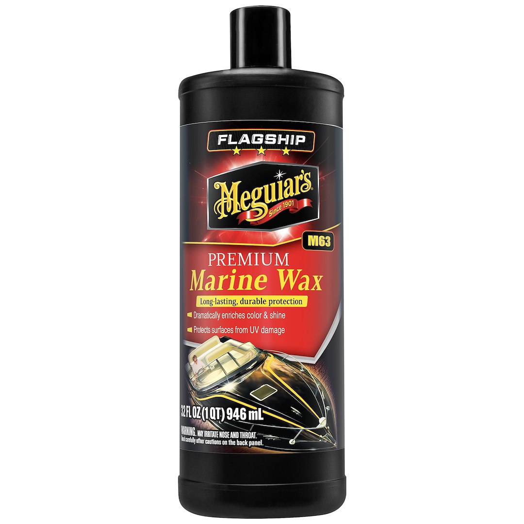 Meguiar's Marine Flagship Premium Wax 32 oz - Superior Marine Protection and Shine
