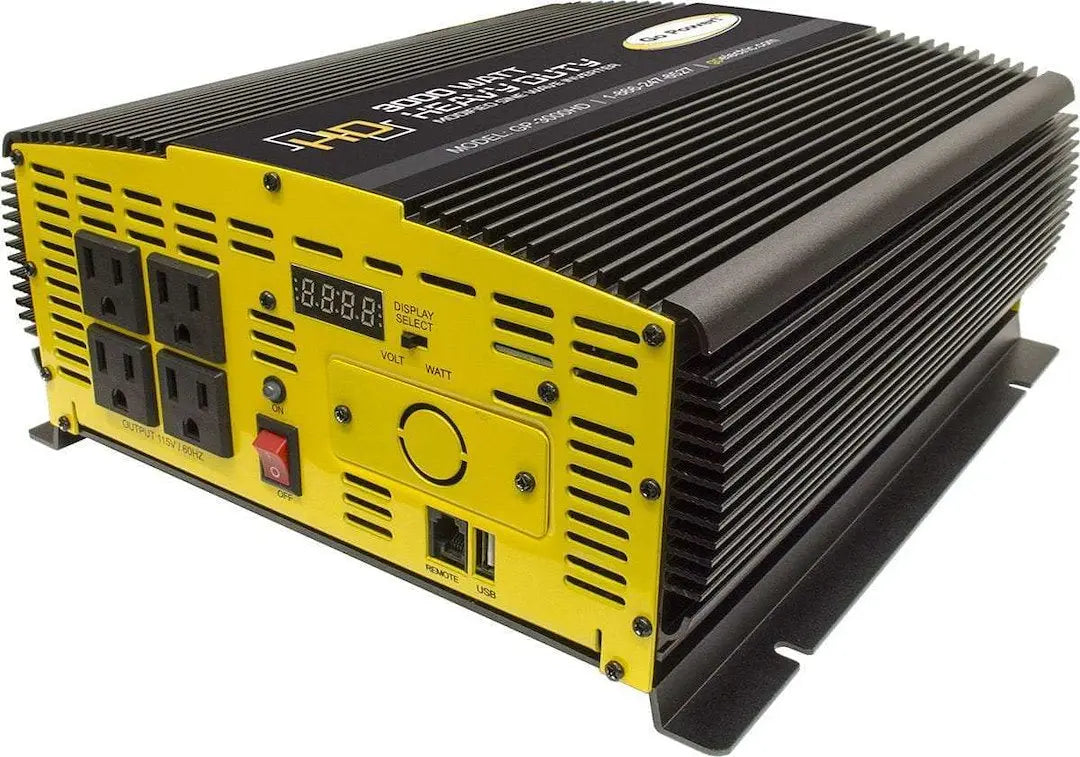 Go Power GP-3000HD 3000 Watt Modified Sine Wave Inverter