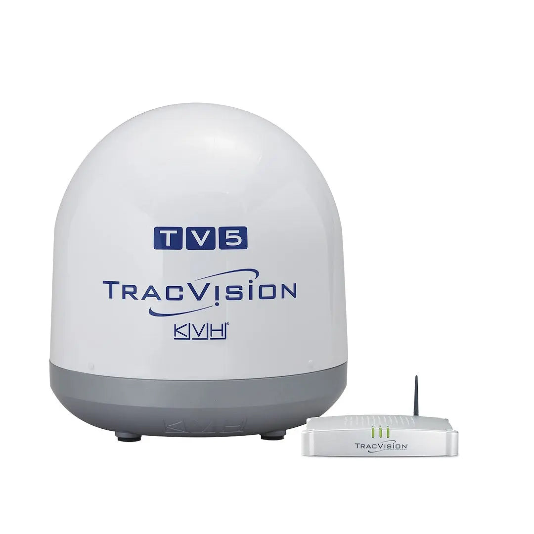KVH Industries TracVision TV5W/IP-TVHUB South America Satellite Television System