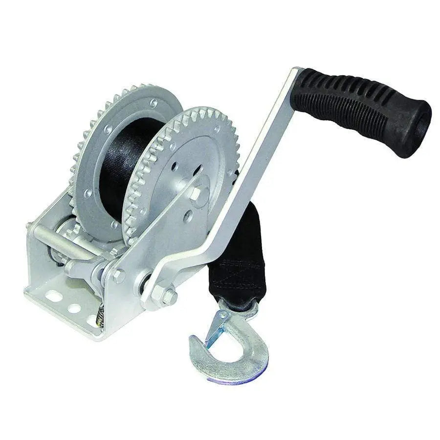 T-H Marine 1000 lb Trailer Winch ETR59918DP for Heavy-Duty Marine and Utility Applications