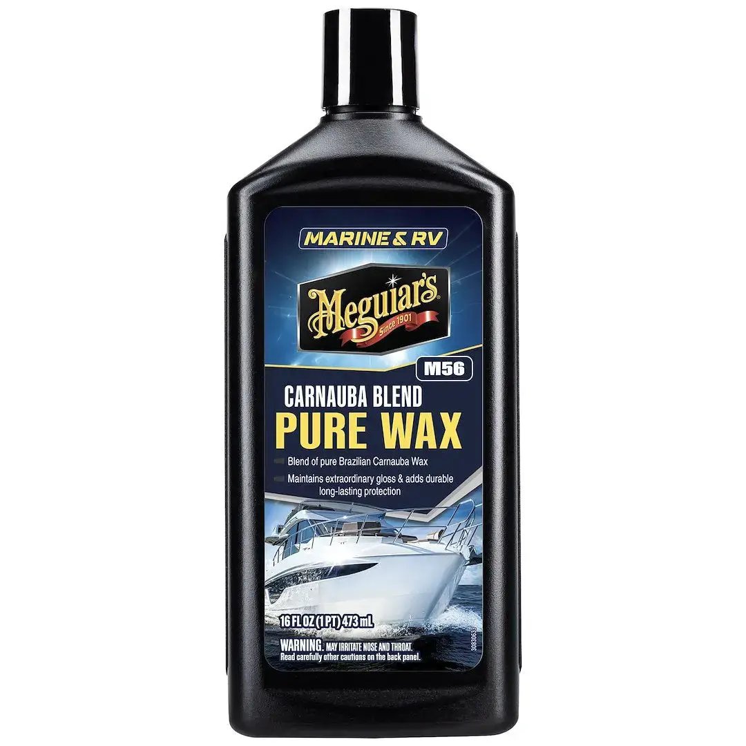 Meguiar's Wax M5616 Marine and RV Pure Wax - 16 oz Premium Protective Car Wax by MEGUIARS WAX