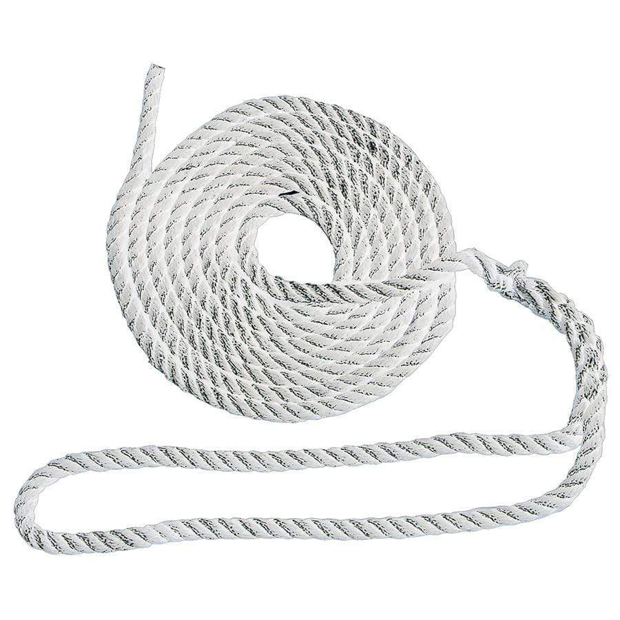 T-H Marine Dock Line 3/8 inch x 15 feet, 3-Strand Nylon