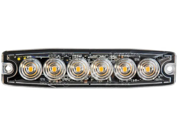 Buyers Prod Light Strobe 5-1/8 inch 6-LED Amber - Part #8892200