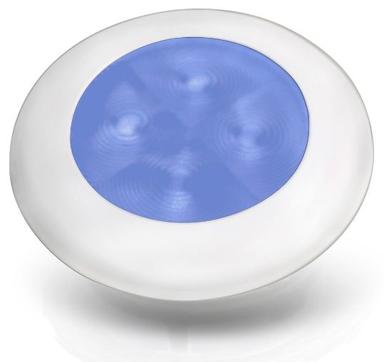 HELLA LIGHTS Courtesy Blue and White Bezel with Space - Part 980502641