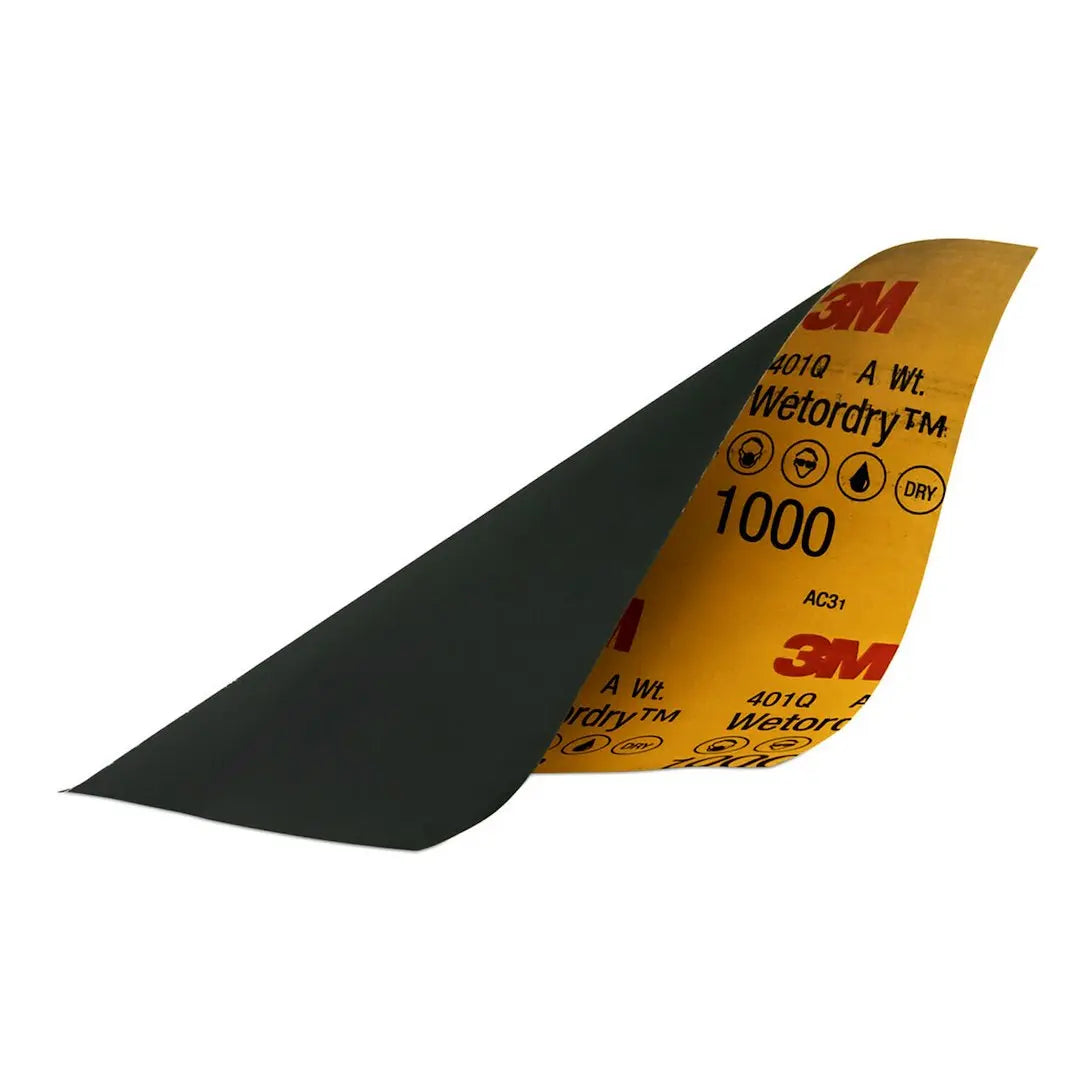 3M Wetordry Sheet 9 x 11 inches, 1000 G for Auto Detailing and Finishing