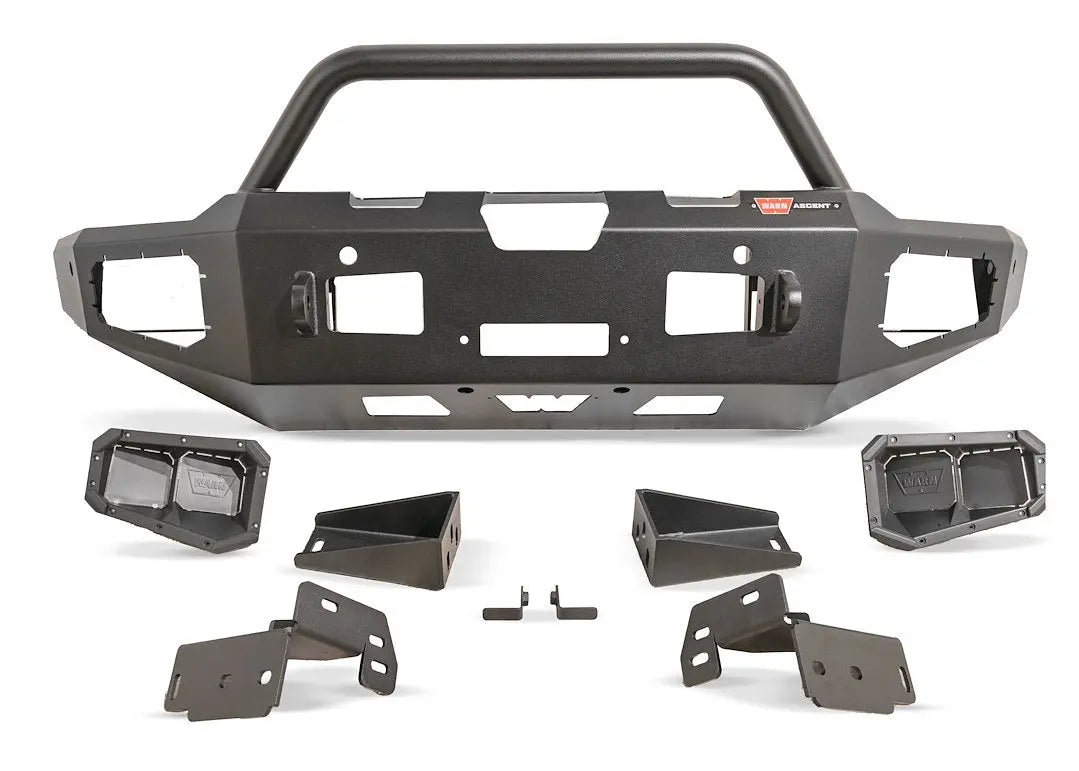 WARN Industrial Ascent Bumper with Prerunner Guard - Part #110955