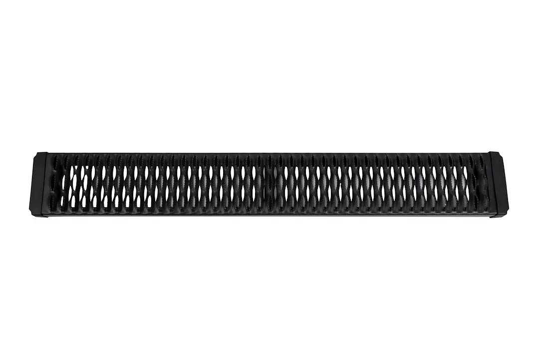 TRAILFX Aggressive RB Truck Black Side Step Bars for Chevy Silverado and GMC Sierra 1500/2500/3500 HD (Part #RBA023TI)