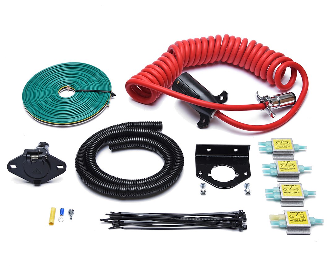 Roadmaster 15267 Diode 7-Wire to 6-Wire Flex Coil Wire for Trailer and Vehicle Wiring