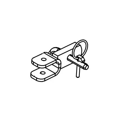 DEMCO Connecting Clevis Part #1358281 - Heavy-Duty Trailer Hardware