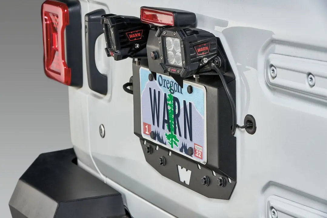 WARN Industries Rear Tire Delete Kit for Jeep JL - Part Number 104070