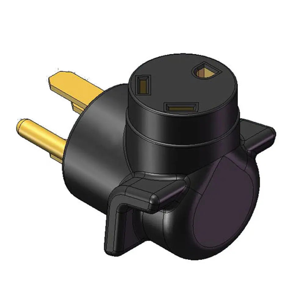 AP Products 50/30 Amp Heavy-Duty Molded Adapter - Durable Power Connection