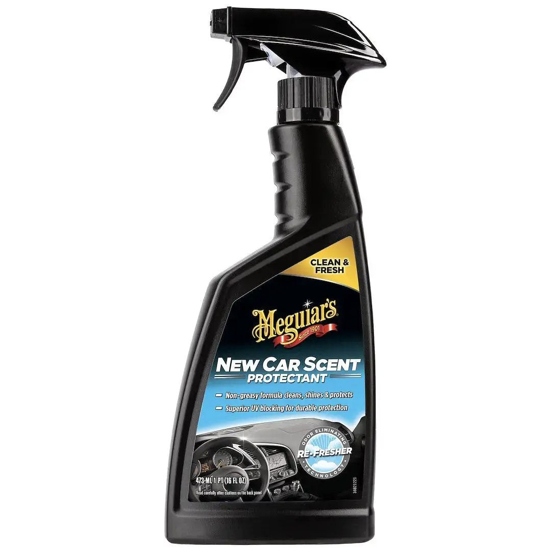 Meguiar's Wax G4216 New Car Scent Protectant for Interior and Exterior Surfaces by MEGUIARS WAX
