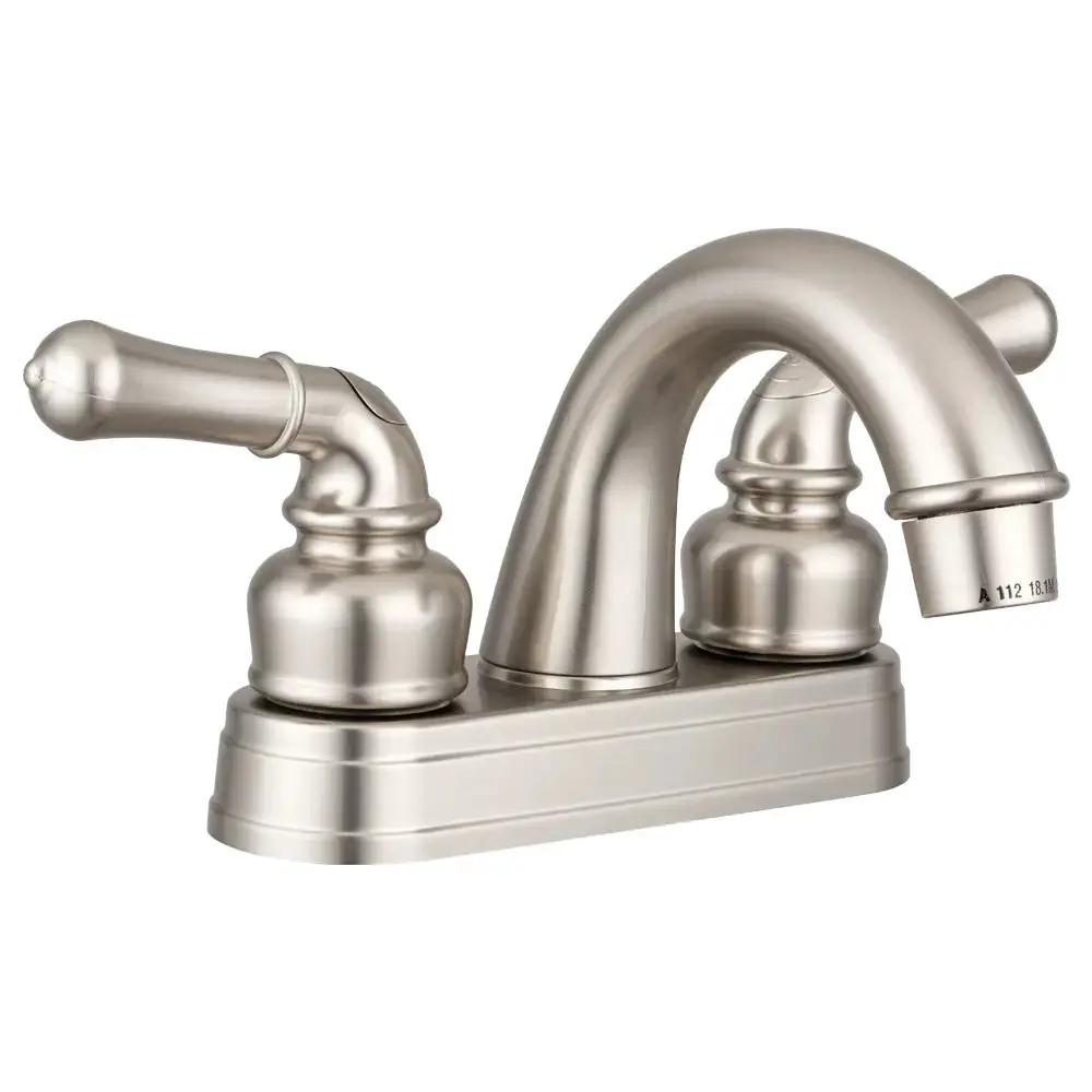 DURA FAUCET DFPL620CSN RV Lavatory Faucet in Nickel Finish by DURA FAUCET