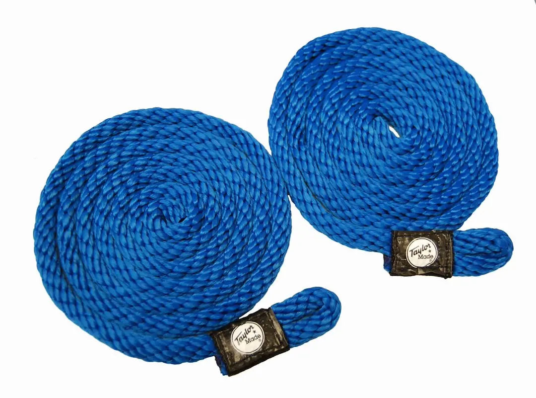 Taylor Made 11312 3/8 inch x 72 ft Braided Rope in Blue for Marine and Industrial Use
