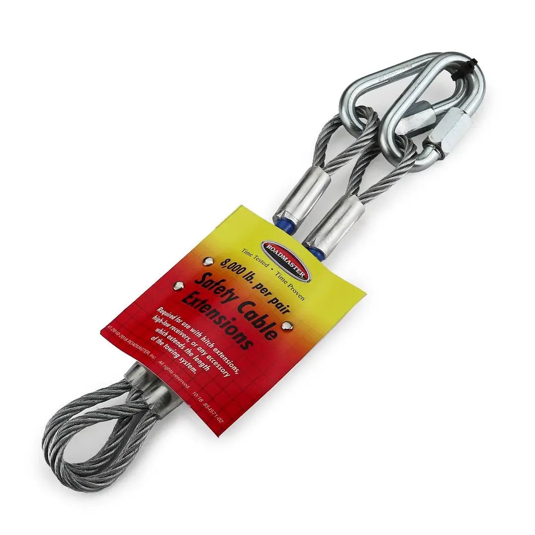 Roadmaster 10-Foot Cable Extender with Links – Durable Trailer Connection Part 91064810 by ROADMASTER