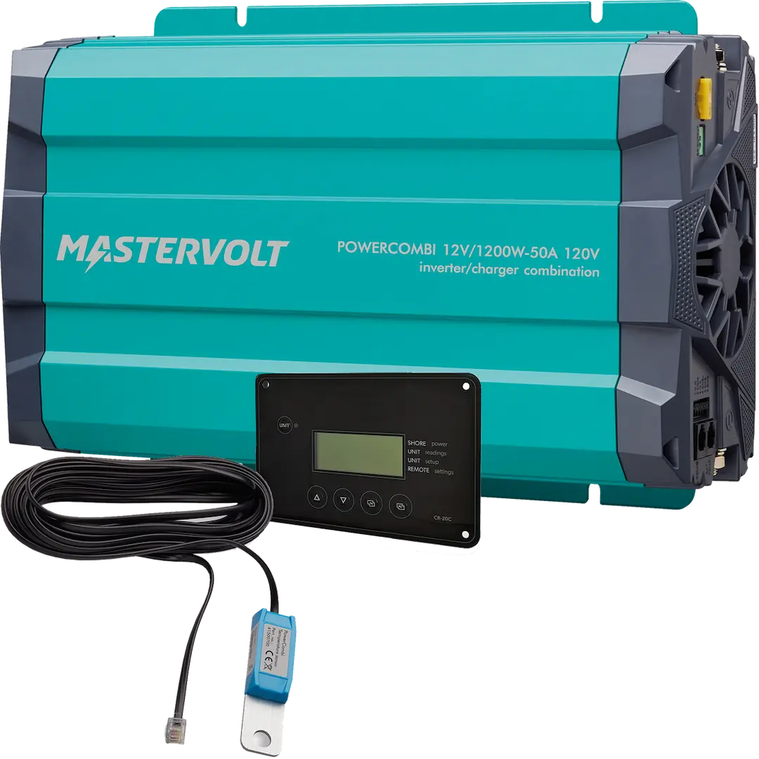 Mastervolt PowerCombi 1200W 120V 50A Kit for Marine and RV Applications