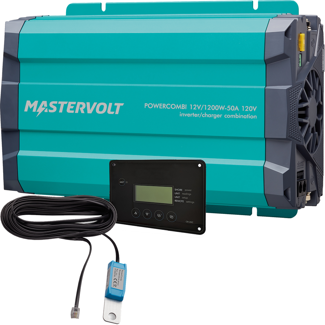 Mastervolt PowerCombi 1200W 120V 50A Kit for Marine and RV Applications