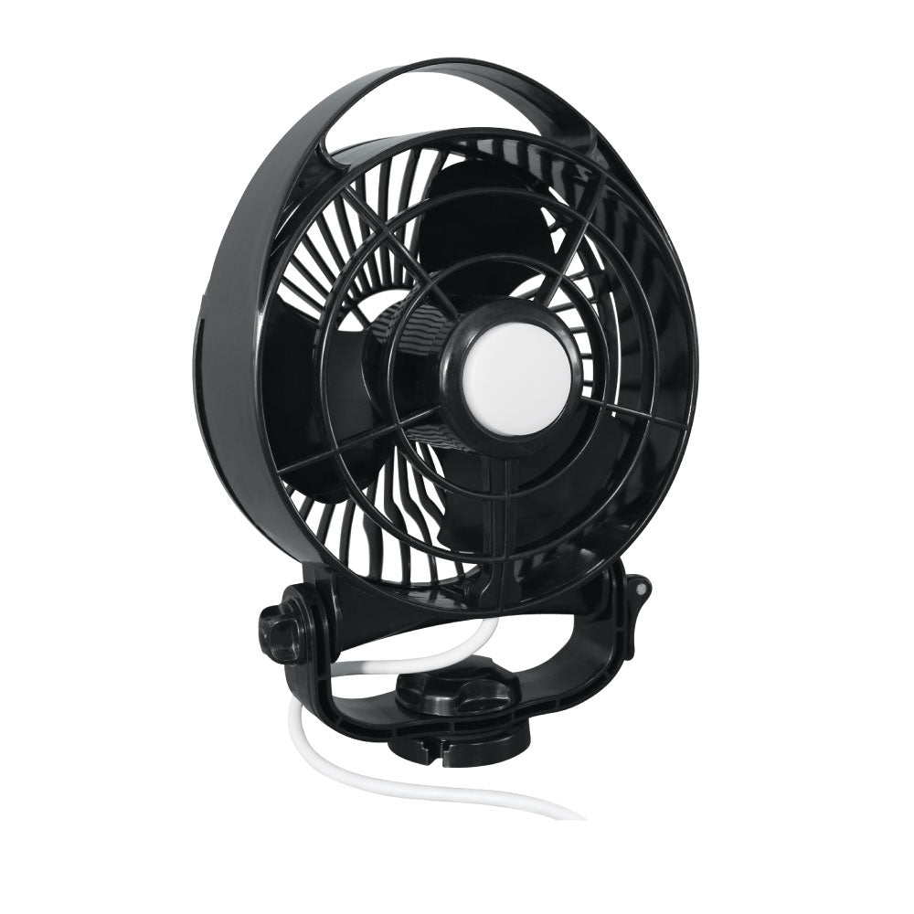 CAFRAMO Maestro Variable Speed 12V Fan Black (Part #7482CABBX)