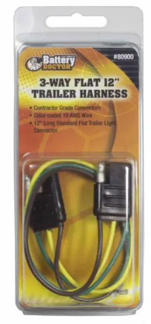 WIRTHCO 48' Vehicle Harness (Part Number 80909) for Reliable Vehicle Connectivity