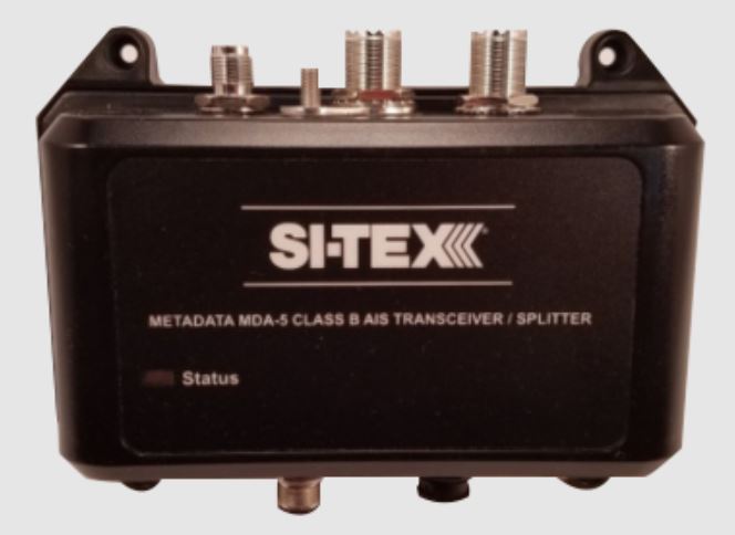 SI-TEX MDA5 AIS Class B Transponder with Antenna Splitter