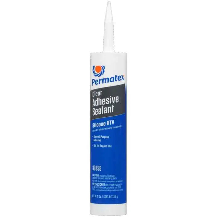 PERMTX-LOCKT Clear Silicone Rubber Adhesive Seal – Part Number 80855