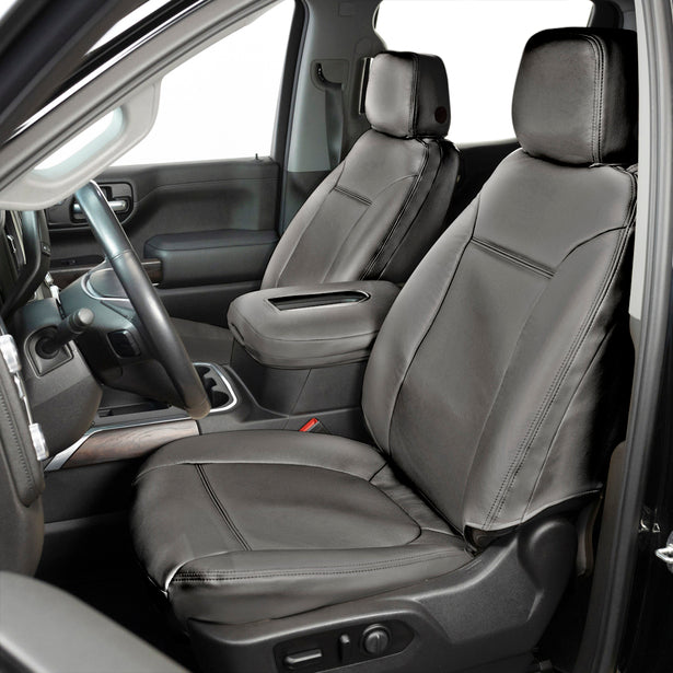 COVERCRAFT GTF4496TSN Leatherette PrecisionFit Custom Front Row Seat Covers