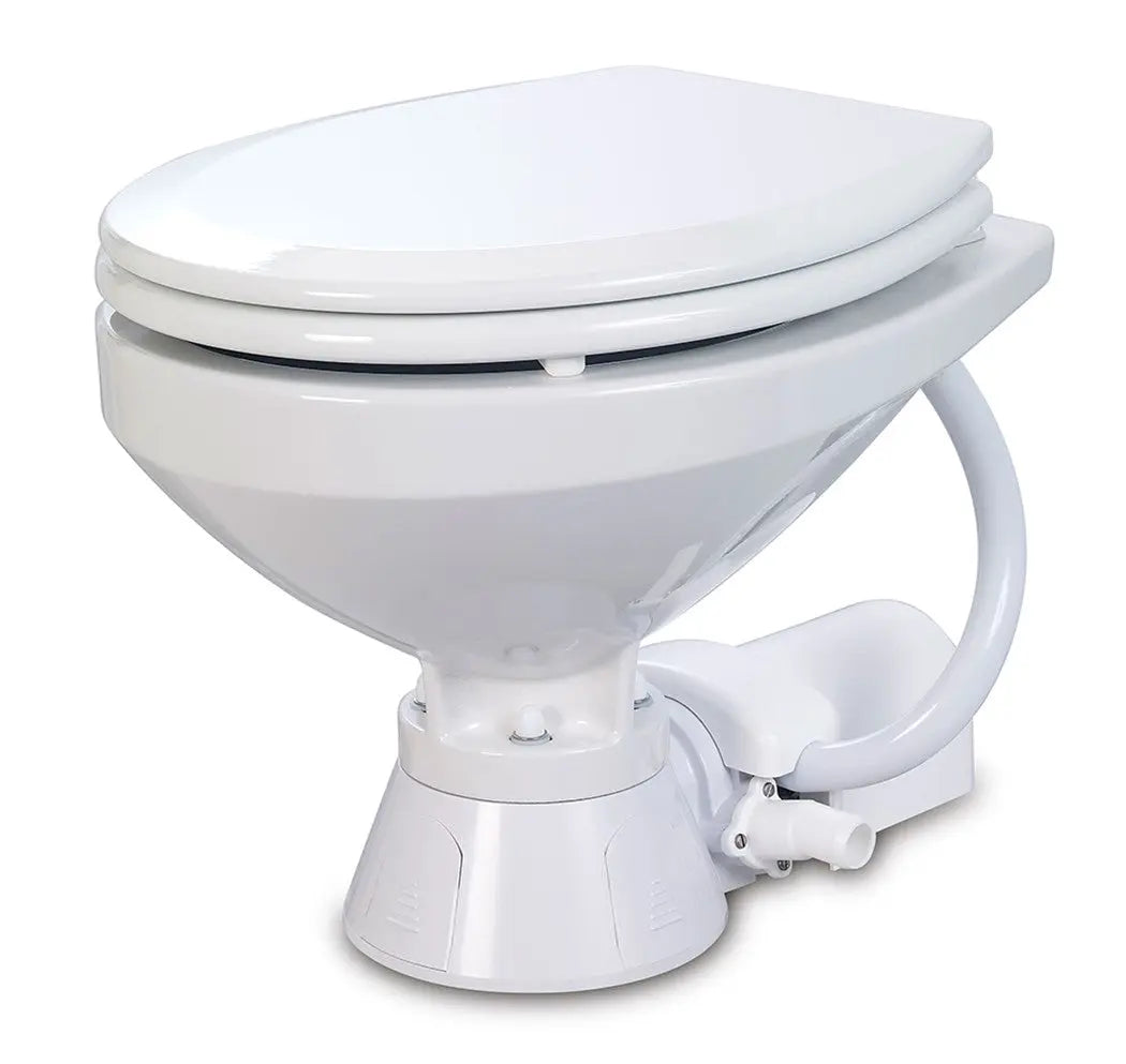 Jabsco 370104092 Electric 12V Marine Toilet - Reliable and Compact Waste System