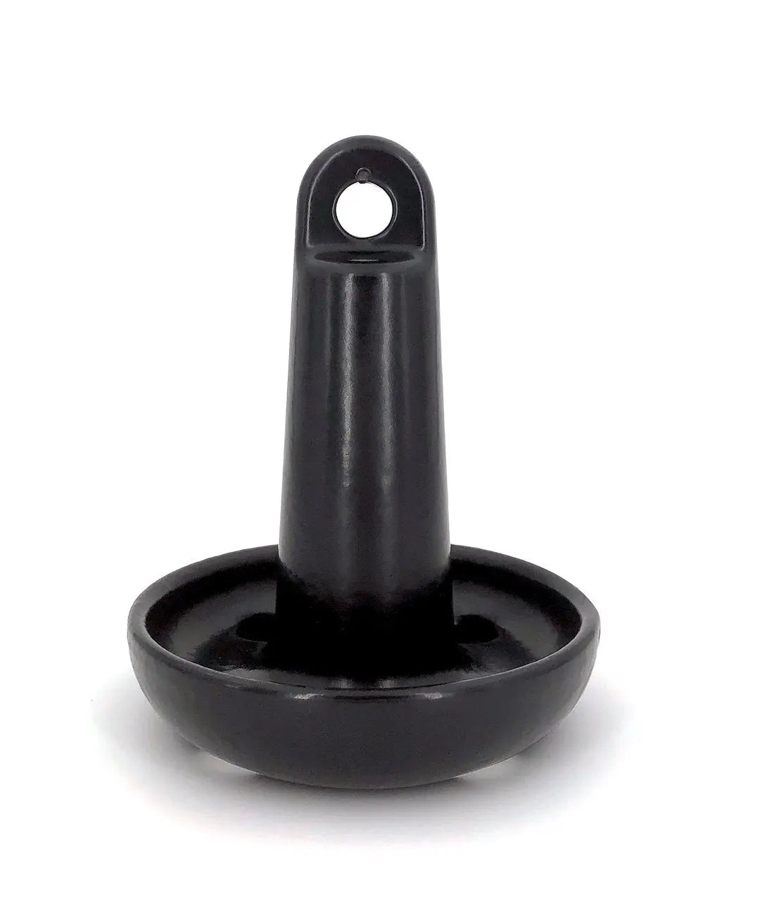 Greenfield 510EUPC 10 lb Mushroom Anchor – Black for Marine and Dock Applications