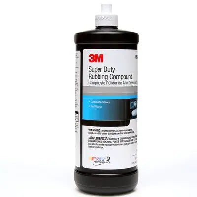 3M Super DTY Rubbing Compound (Part Number 05954) for Automotive Polishing and Restoration