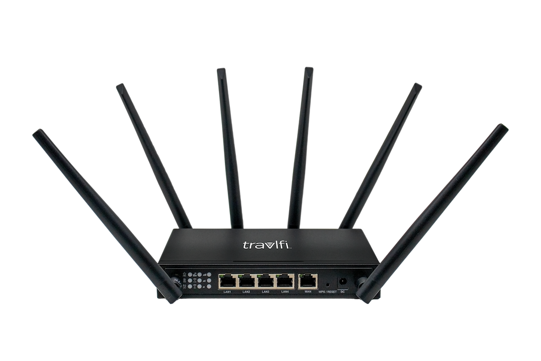 PACE International TravlFi Journey XTR Router - Reliable Wireless Connectivity