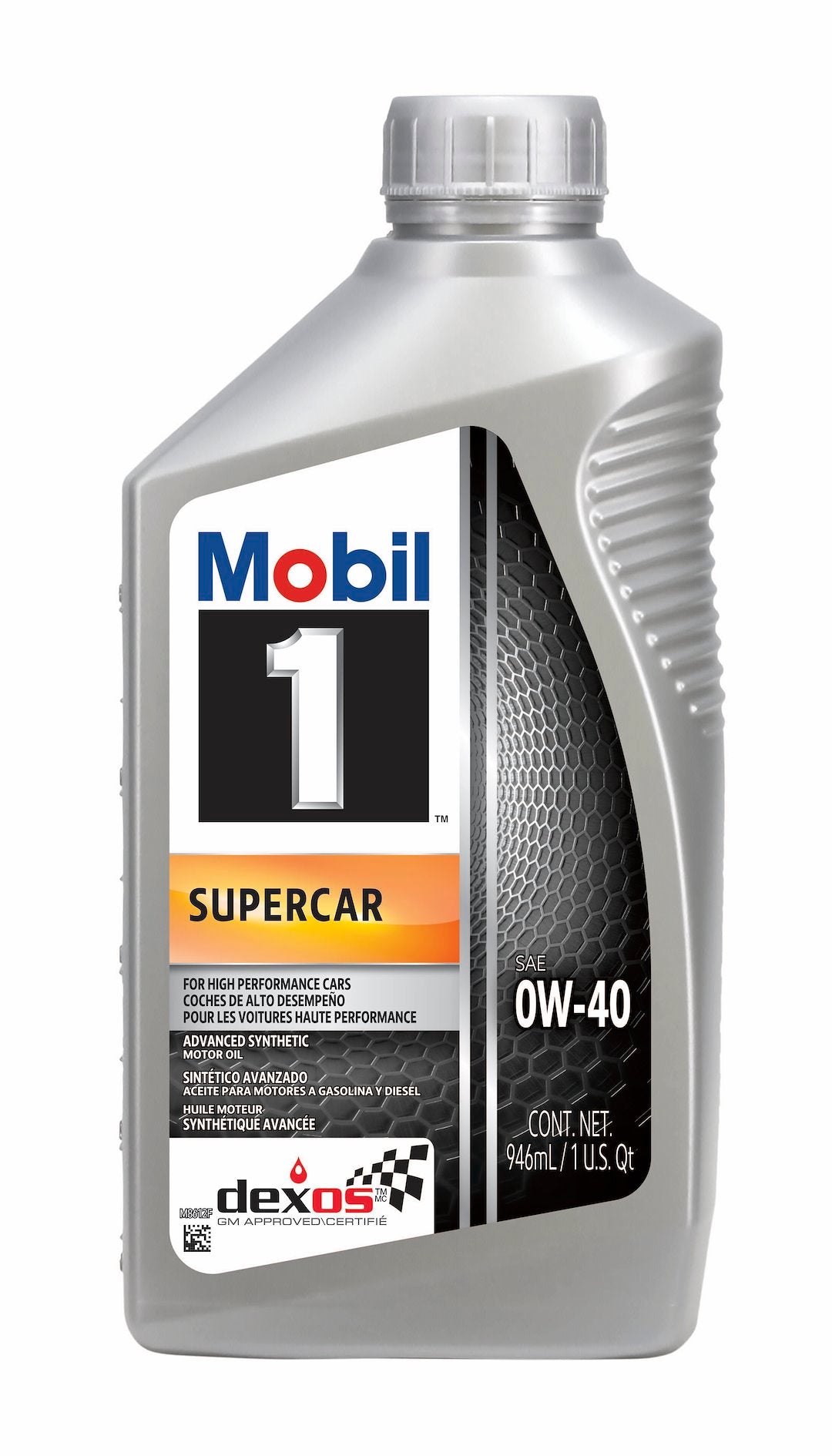 Mobil Super Car Oil 0W-40, Part Number 126870 – 6 Quart Pack