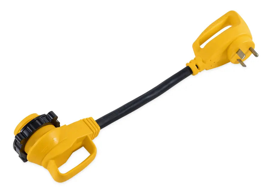 Camco 55522 30F/30M Standard Power Grip 18'90" – Heavy-Duty Marine Power Cord by CAMCO