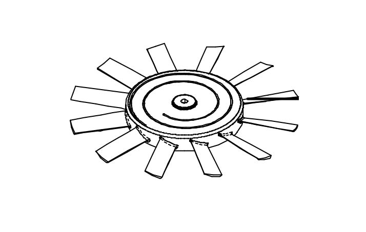 Coleman RVP Blade Fan Model 14725021 for RV Ventilation and Comfort