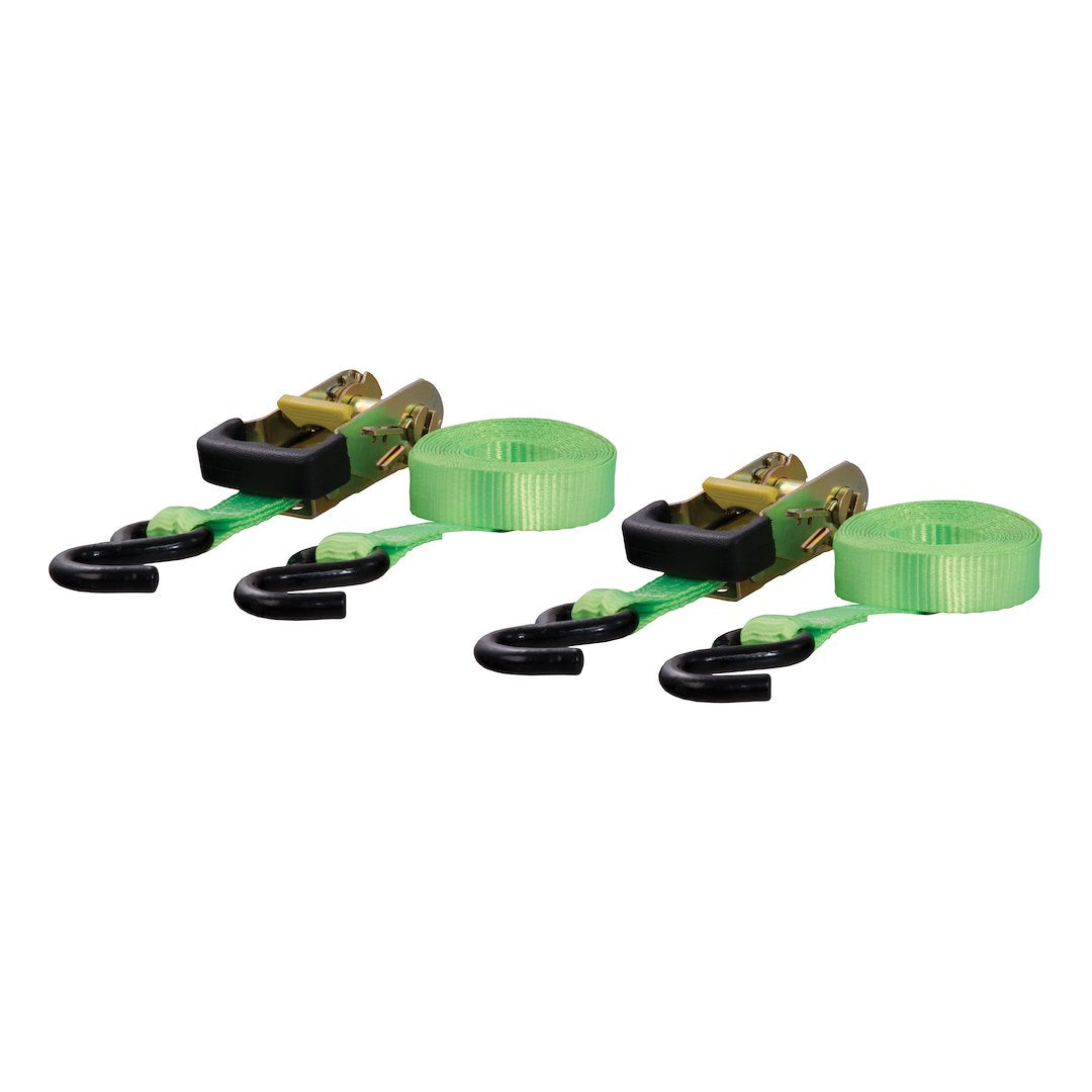 CURT Manufacturing 83028 Cargo Straps - Heavy-Duty Tie-Down Straps for Secure Cargo Transport