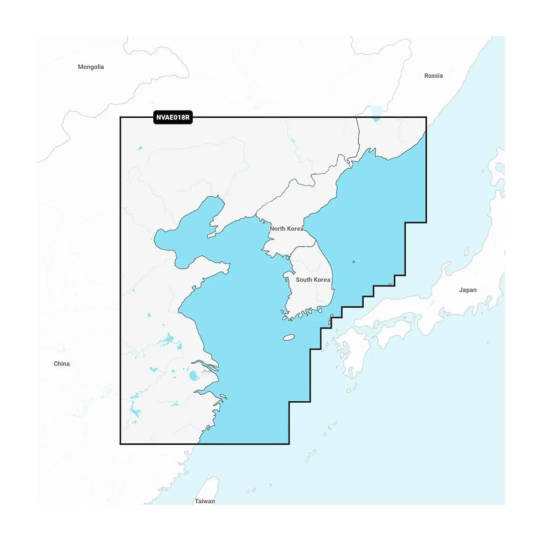 Garmin Carto 010C121600 Navionics Vision+ Chart for Yellow Sea Navigation