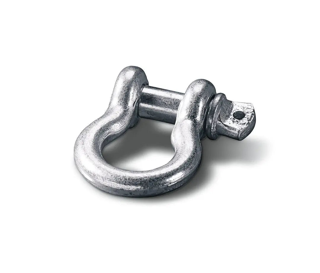 WARN Industrial Shackle 1/2 Inch - Heavy Duty Anchor Point for Winches and Hoists