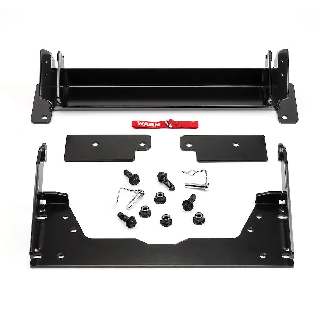 WARN Industries MTG Kit FPM Pol Rngr 1000 - Heavy-Duty Winch Mounting Kit