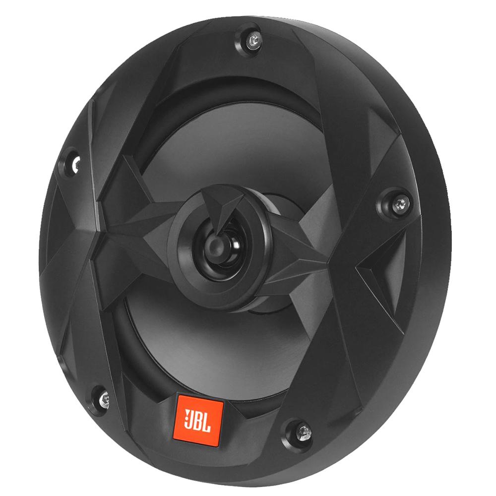 JBL MS65B 6.5-Inch 225-Watt Coaxial Marine Speakers with Non-Illuminated Black Grilles, Pair
