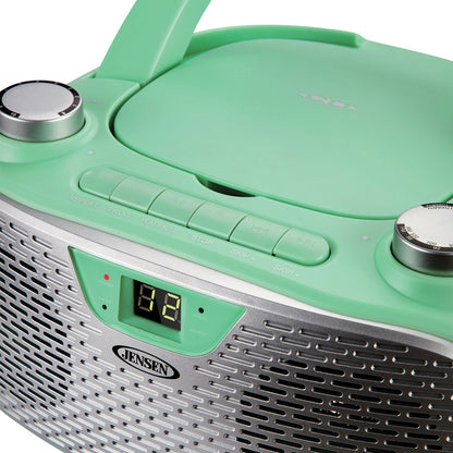 Jensen PRTBL Stereo CD Player & Radio with 3-Inch Woofer and Portable Design