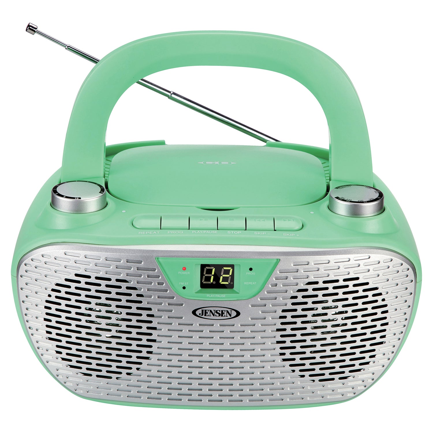 Jensen PRTBL Stereo CD Player & Radio with 3-Inch Woofer and Portable Design